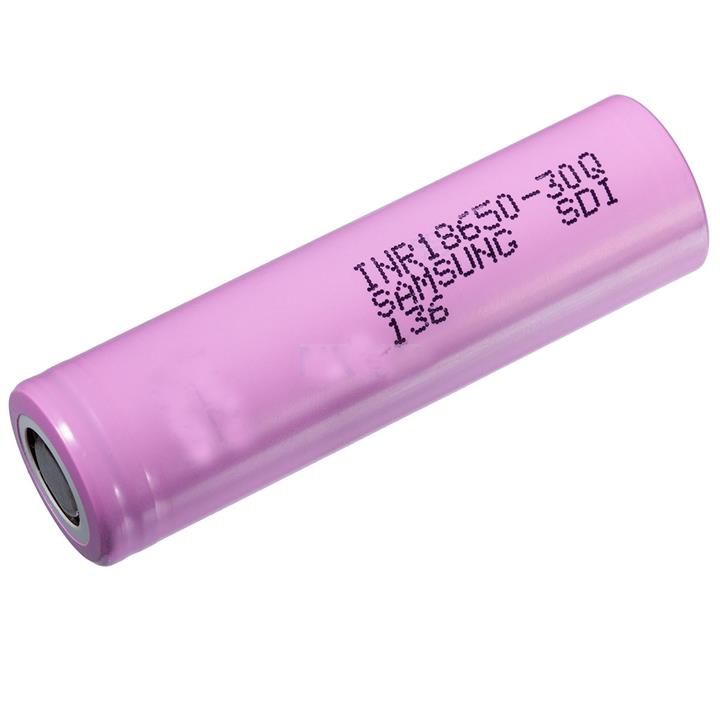 باتری لیتیوم یون سامسونگ مدل 30Q-18650 ظرفیت 3000 میلی آمپر ساعت